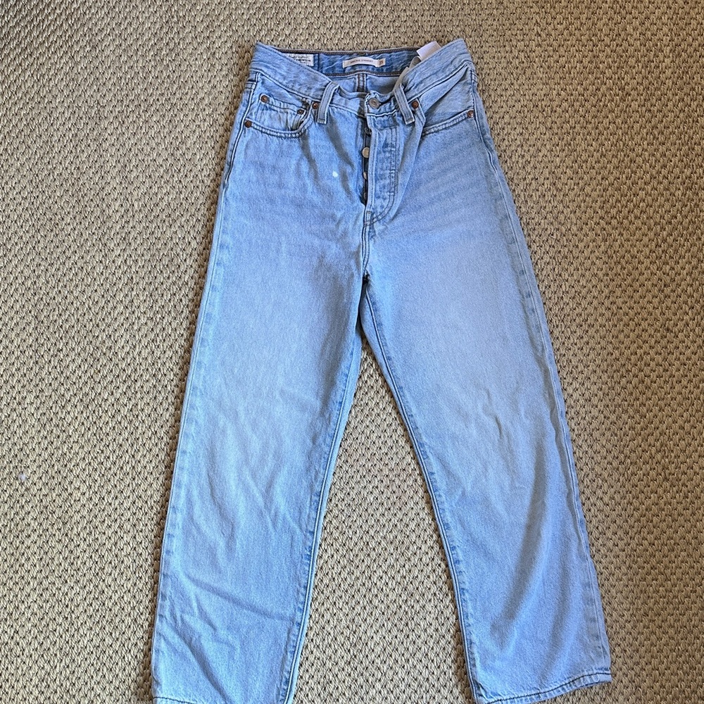 Levi's ribcage straight Straight Jeans size 25